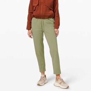 Lululemon 4 Keep Moving Pant 7/8 High-Rise in Rosemary Green